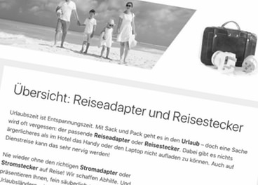 Reiseadapter & Reisestecker